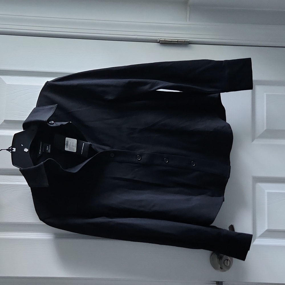 Club Monaco - Perfect Slim Button-Down Shirt, Black, Size XS, NWT